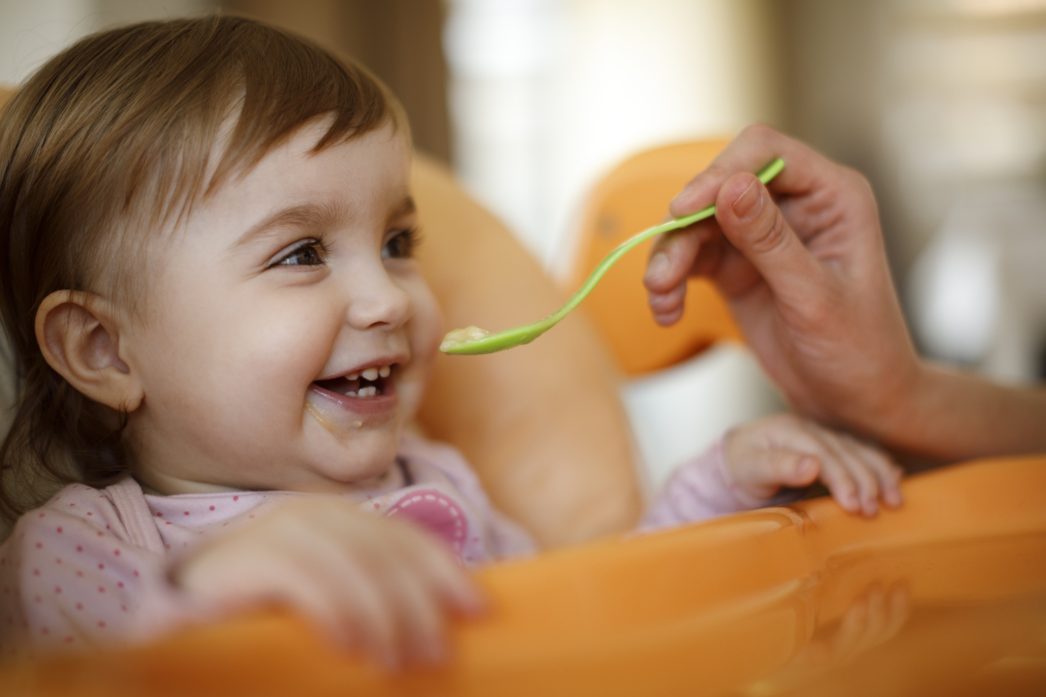 feeding therapy with baby